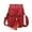 Red RD, variant on Iumwxz Organizers and Storage Small Satchel Phone Wallet, Mini Satchel Shoulder Wallet with Credit Card Slot Dresser Shelf Cabinet Red Artificial Leather Holiday Travel