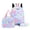 Sky Blue, variant on Gaexia School Backpack,Gradient Rainbow Backpack for Students, Lightweight Casual Japanese Style Daypack for School Commute Travel, Pastel Backpack
