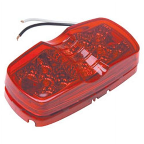 Roadpro RP1375RDL Diamond Lense 4x2 Dbl Bulb Light Red