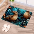 thumbnail image 5 of Platypus Soft Polyester Non-Slip Machine Washable Floor Carpet Door Mat Office Rugs, 5 of 6