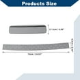 thumbnail image 5 of Unique Bargains Car Net Breathable Seat Belt Covers Shoulder Pad Seat Belt Pad Cover 75cm Gray, 5 of 7