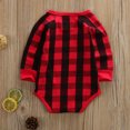 thumbnail image 3 of Christmas Baby Romper Newborn Baby Boys Red Plaid Long Sleeve Jumpsuit Infant Deer Onesies Winter Clothes, 3 of 7
