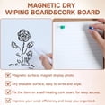 thumbnail image 7 of Koiauber Dry-Erase Cork Board Combo,Magnetic Whiteboard And Bulletin Board Combination,Wooden Frame Vision Board with Markers Push Pins for Office Home, 7 of 7