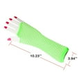 thumbnail image 2 of Haft Arm Length Women Fishnet Gloves Fingerless Steampunk Club Costume, 2 of 3