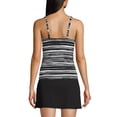 thumbnail image 2 of Lands' End Women's D-Cup Square Neck Underwire Tankini Swimsuit Top, 2 of 3