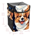 thumbnail image 5 of Corgi Foldable Car Trash Can with Lid - Leak-proof Hanging Storage Bag for Car - Trash Can for Car, 5 of 6