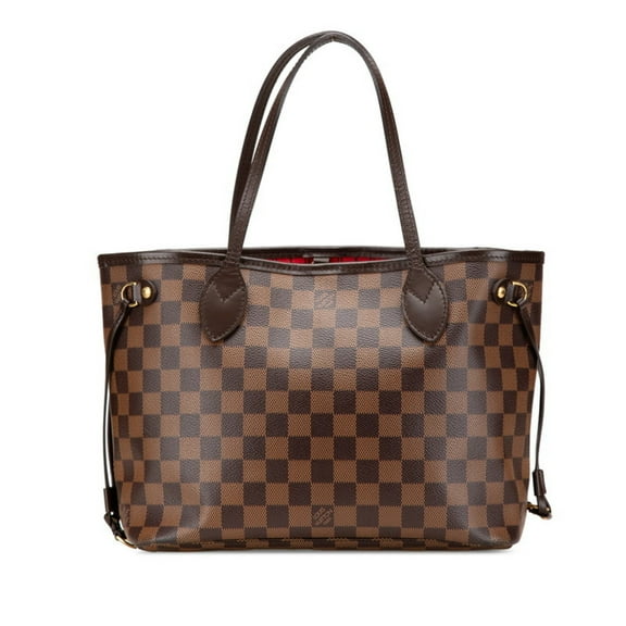 Pre-Owned Louis Vuitton Damier Neverfull PM Tote Bag, Handbag N41359, Ebene Brown... (Good)