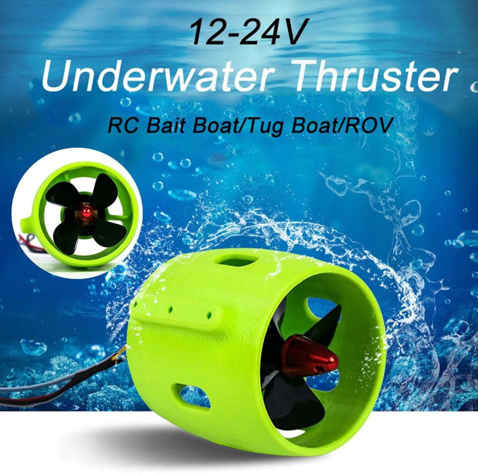 RC Boat Underwater Thruster Brushless Model Ship Electric Motors Drive Engine