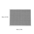thumbnail image 2 of Heat Resistant Bbq Pad Barbecue Mesh Bag for Indoor Cooking Black Fiberglass Coated Material Easy to Clean 3Pcs, 2 of 4