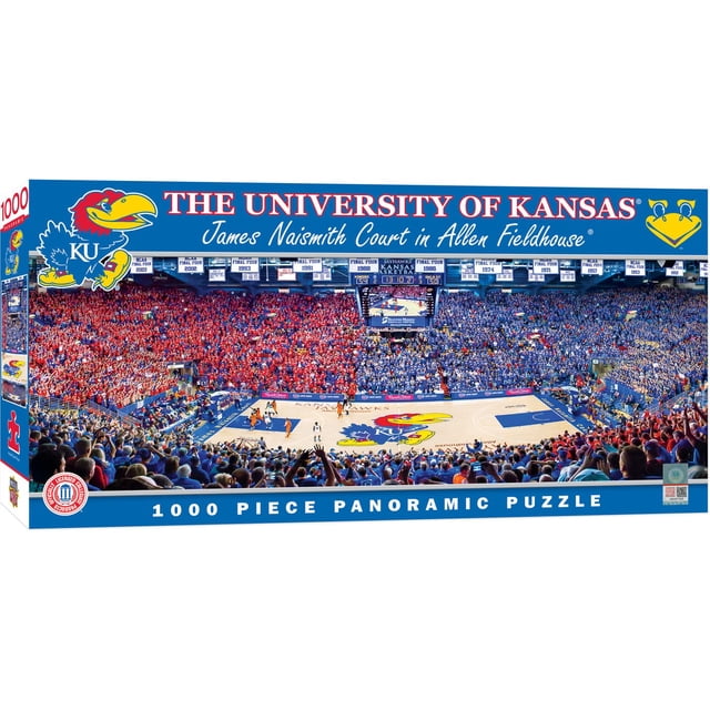 Rompecabezas MasterPieces NCAA Kansas Jayhawks 1000 piezas