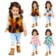 thumbnail image 5 of Gibobby Chaqueta de invierno para niñosNiños pequeños, niñas, abrigo de invierno, chaleco, prendas de vestir cálidas, Color rosa y para ropa de bebé(Rosa, 12-18 Meses), 5 of 5