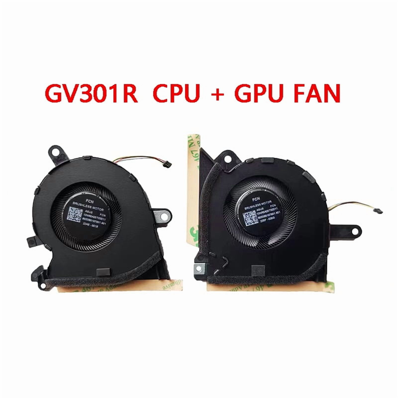 Laptop Cooler CPU Cooling Fan For  ROG 13 GV301R GV301Q 2022 X13 2023 GV302X