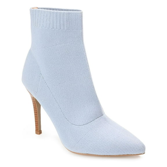 Journee Collection Womens Milyna Knit Pull On Mid-Calf Boots