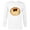 White, variant on Disney Moana Kakamora Pirate Villain Big Face Costume - Long Sleeve T-Shirt for Men - Customized-Athletic Heather