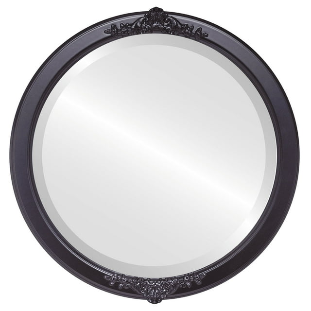 Miroir Encadré Athena - Noir Mat