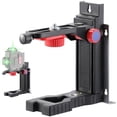 thumbnail image 1 of Laser Level Magnetic Bracket, L-Shape Adjustable Laser Level Adapter with 1/4" Male Thread, Multifunctional Pivoting Base for Wall & Ceiling Mount, 1 of 6
