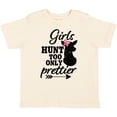 thumbnail image 3 of Inktastic Hunting Girls Hunt Too Only Prettier with Doe and Arrow Girls Toddler T-Shirt, 3 of 5