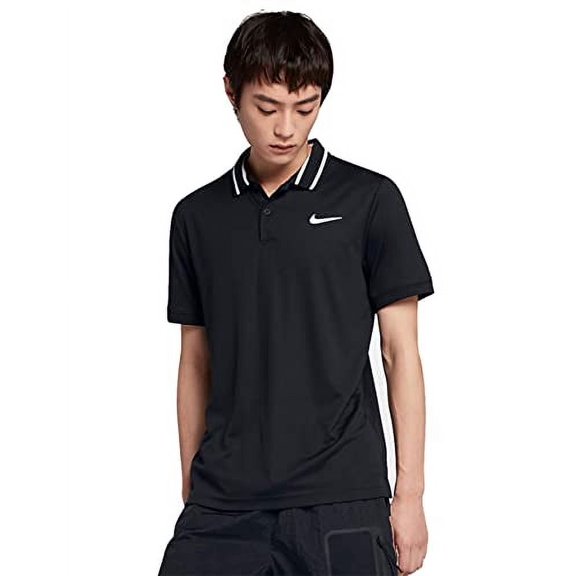 Nike Mens Dri-FIT Short Sleeve Polo Shirt (XX-Large, Sky Blue)