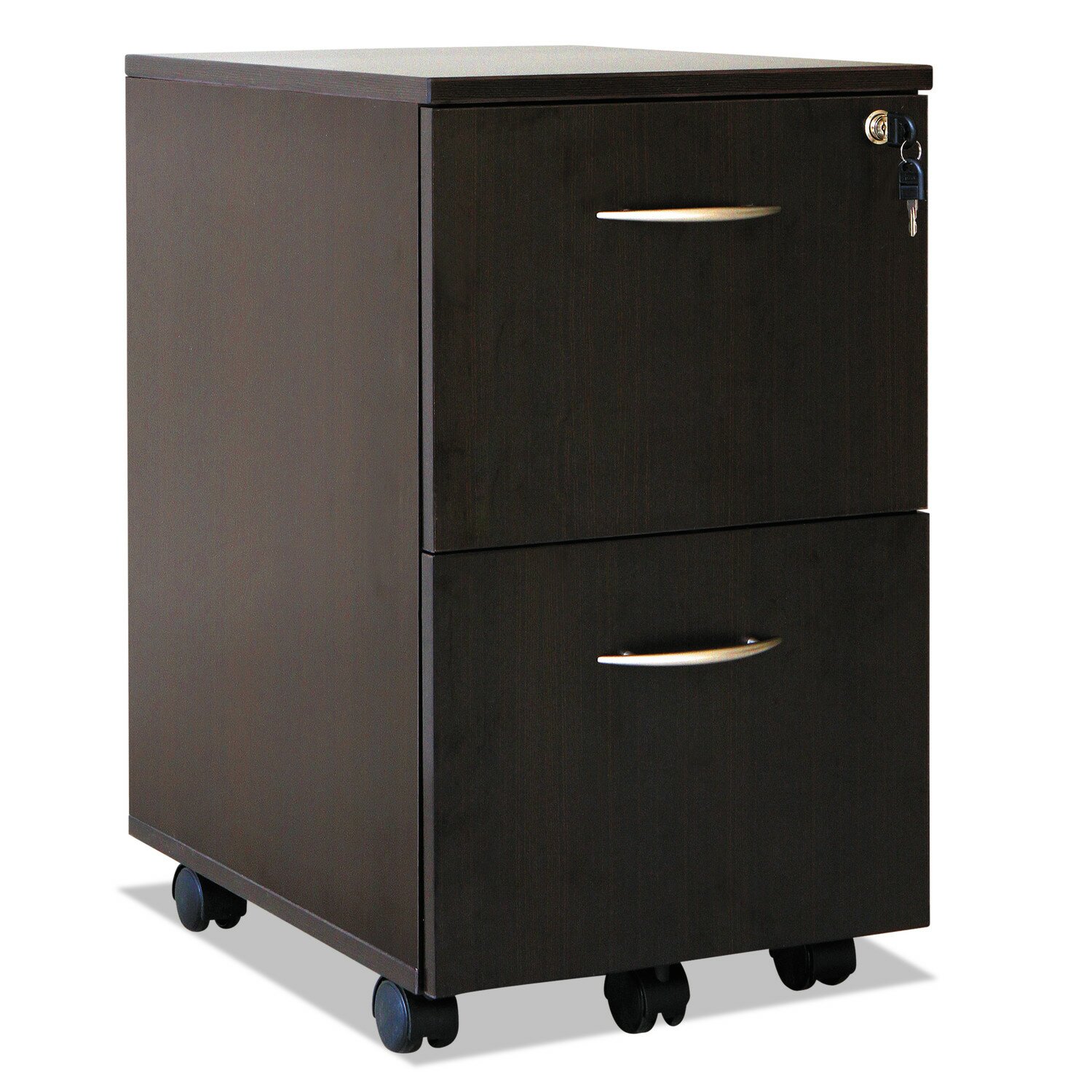 Jacobo 2Drawer Vertical Filing Drawer Glide Mechanism