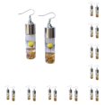 thumbnail image 1 of Minnieouse 1 par de pendientes de gota para mujer, colgante de botellas de cristal a la moda, pendiente para festival, aniversario, oreja nupcial, joyería Amarillo 10piezas Minnieouse CBP308109, 1 of 6