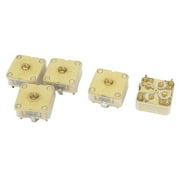444HF 20pF*2 Medium Variodence Radio Parts Adjustable Variable Capacitor 5pcs