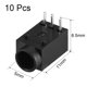 thumbnail image 2 of Conector de enchufe de alimentación DC-003A 3.5mmx1.3mm 3Pin hembra 10pcs, 2 of 4