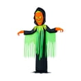 thumbnail image 5 of Way To Celebrate Inferno Pumpkin Reaper Airblown Yard Inflatable, Orange/Green/Black, approximately 20 ft, Halloween, 5 of 7