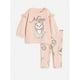 thumbnail image 4 of Trajes de manga larga de otoño para niñas de 1 a 6 años, sudadera con estampado de dibujos animados y pantalones, conjunto de dos piezas, trajes con estampado de Minnie, ropa de Disney, 4 of 4