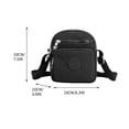 thumbnail image 2 of Edgergery New Nylon Shoulder Crossbody Bag With Large Capacity And Multi Compartment Nylon Bag, 2 of 2