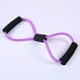 thumbnail image 5 of Resistance Training Bands Tube Workout Exercise for Yoga 8 Type Body Building Fitness Equipment Tool LZH7, 5 of 6