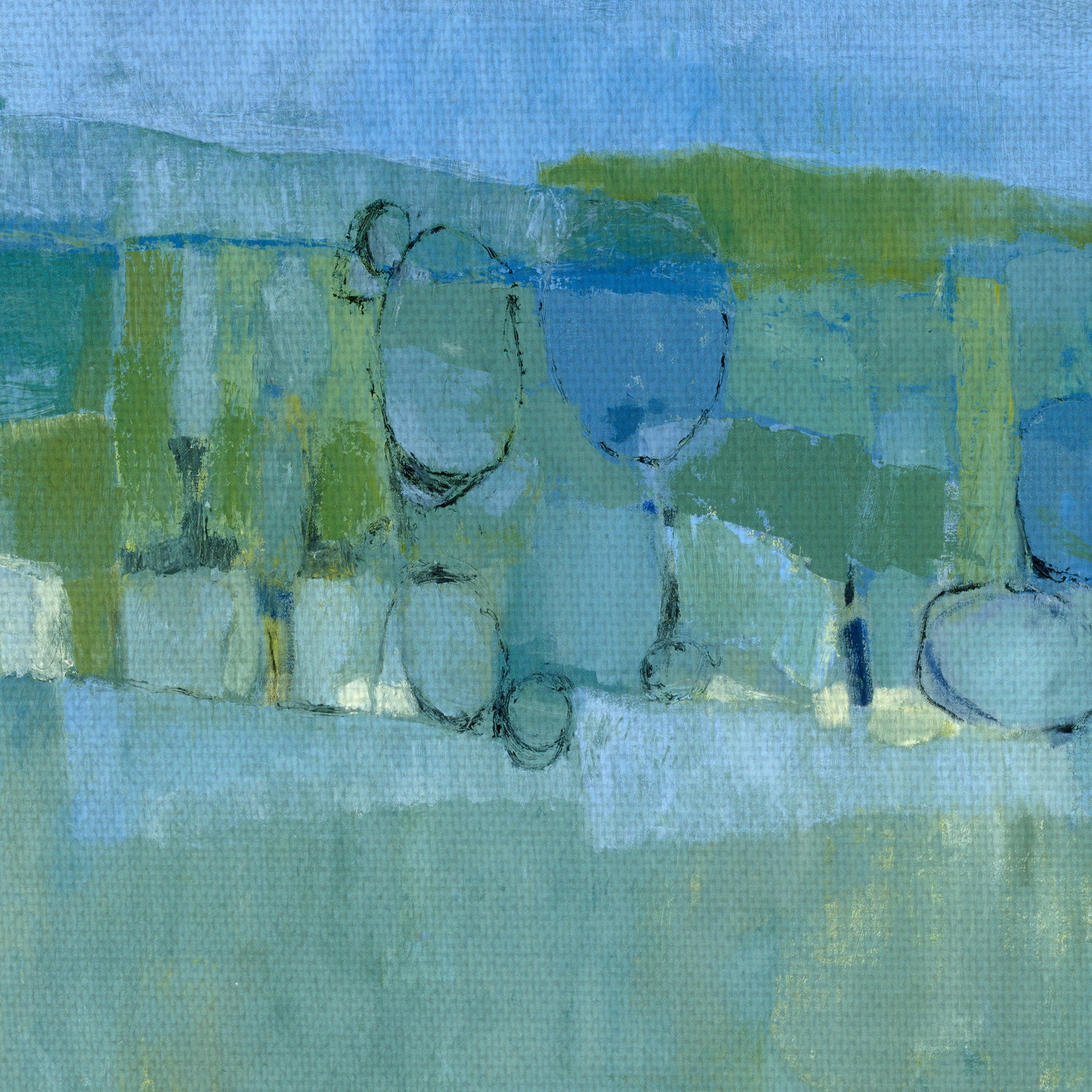 Masterpiece Art Gallery Ice House Pond By Jenny Nelson Canvas Art Print 24" x 36"