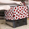 thumbnail image 7 of Fotbe Ladybug And Heart for Four Slice Toaster Cover, Fingerprint Protector, Super Soft Appliance Cover And Dust Cover,Bread Dust Cover & Fingerprint Protection, 7 of 7