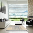 thumbnail image 6 of Ahgly Company Indoor Rectangle Abstract Desert Sand Beige Checkered Area Rugs, 7' x 9', 6 of 6