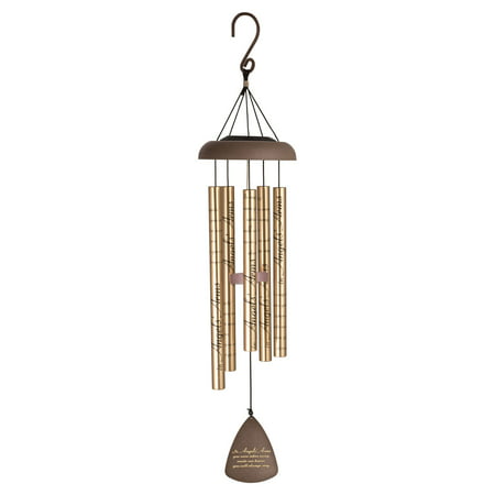 Carson 30 in. Solar Sonnets Angel's Arms Wind Chime