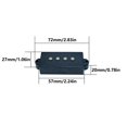 thumbnail image 3 of Electric Bass Pickups Tone Control Wiring Harness 4 Strings Bass Pickup Electric Bass Preamp Wiring Circuit Pickup, 3 of 8