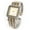 Multicolor, variant on Silver Metal Western Style Decorated Square Face Women's Bangle Cuff Watch