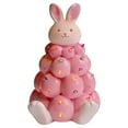 thumbnail image 4 of YWIYIUD Lighted Easter Rabbit Resin Tabletop Tree 6 Inches Rabbit Figurines with Colorful Lamp Beads and Rabbit Top Spring Easter Holiday Decor Gifts 1PC, 4 of 9