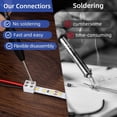 20 count 2-Pin 8mm Solderless LED Strip Connectors, Reliable and Easy ...