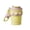Golden Sorbet, variant on Sidagar 12 oz Stainless Steel Insulated Travel Coffee Mug, Leak-Resistant Lid, Green