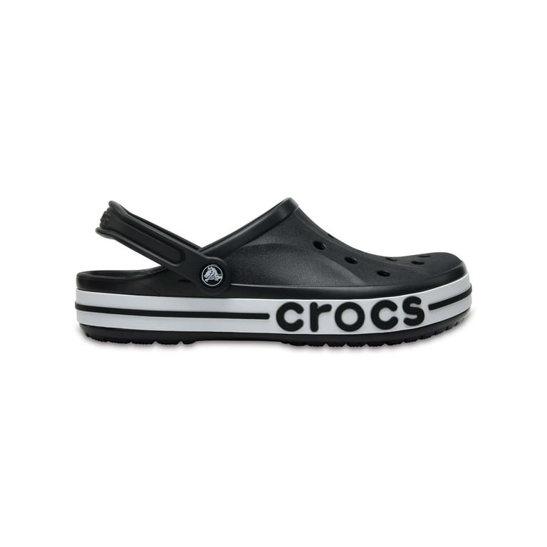 Crocs, Unisex Bayaband Clog, 7 Women/5 Men, White, Slip-On 