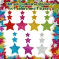 thumbnail image 2 of Glitter Foam Stickers - Stars - Multicolor, 2 of 7