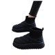 thumbnail image 1 of Zapatos de mujer moda informal, de felpa sólida, cálidos, botas de nieve, zapatillas para correr, botas vaqueras., 1 of 5
