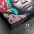 thumbnail image 4 of PixonSign Canvas Print Wall Art Graphic Confident Woman Mural Graffiti & Street Art Comics Digital Art Modern Art Bohemian Portrait Fun Multicolor Ultra for Living Room, Bedroom, Office - 16"x24", 4 of 5