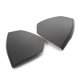 thumbnail image 4 of Black W211 Car Front Door Plastic Cover Trim Shell Compatible with Mercedes Benz E-class W211 2003-2, 4 of 5