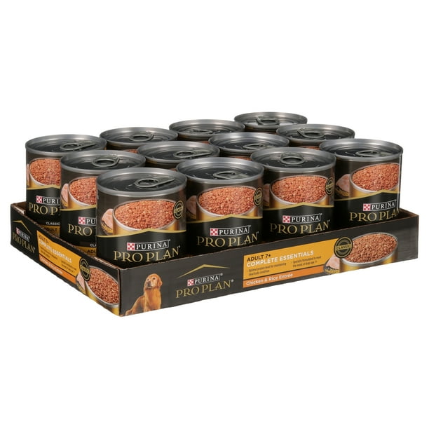 (12 Pack) Purina Pro Plan High Protein Wet Dog Food, SENIOR Adult 7