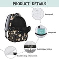 thumbnail image 4 of Cute Cartoon Corgi Backpack for School,Cute School Bag,Schoolbag with Adjustable Shoulder Straps & Padded Back,15.3"x11"x7.1"., 4 of 6