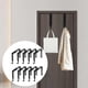 thumbnail image 1 of 10 piezas perchas de cubículo ajustables perchas de partición hierro fácil de instalar con tornillos prácticos ganchos de pared para cubículo para, 1 of 8