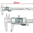 thumbnail image 2 of Stainless Steel Digital Vernier Caliper 1.5m/s 5℃-40℃ Protable Reliable, 2 of 8