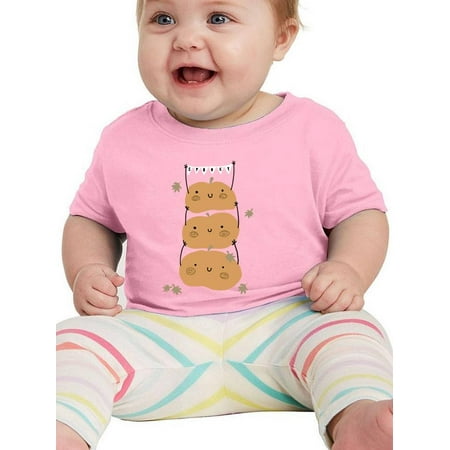 

Funny Cute Pumpkin Stack T-Shirt Infant -Image by Shutterstock 18 Months