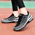 thumbnail image 2 of ibiyuan Armadillo Shoes Women Walking Sneakers for Women Hands-Free Supportive Wide Toe Sport Gym Walking Shoes Cushion on Mesh Tennis Shoes Womens Casual Sports Shoes, 2 of 8
